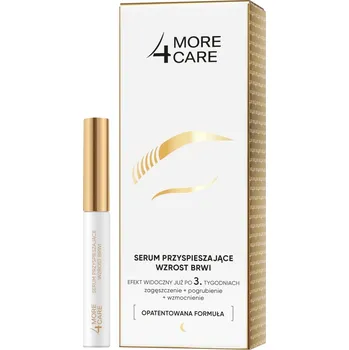 Pleťové sérum More4Care, Sérum na urýchlenie rastu obočia 3ml
