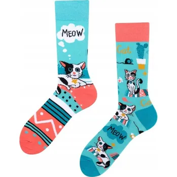 Pánské ponožky Ponožky Todo Socks s motivem koček a myší, kaktusů, 35-38