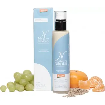 Tělový krém Die NIKOLAI - Biodynamický hydratační tělový fluid 150 ml