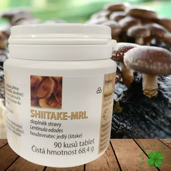 Přírodní produkt MRL SHIITAKE Houževnatec Jedlý 90 TABLET