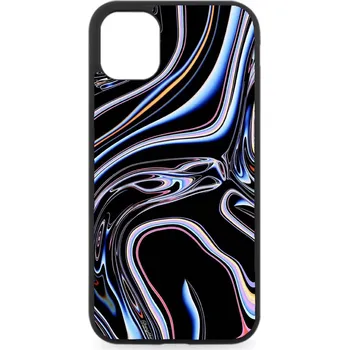 Náhradní kryt pro mobilní telefon Kryt na mobil Samsung BLUE AND WHITE IN BLACK BACKGROUND Samsung: Z Fold 5