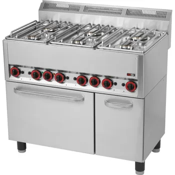 Sporák Plynový sporák s troubou Redfox SPT 90 GL