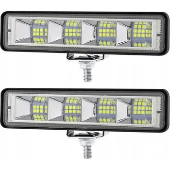 LED osvětlení 72W PRACOVNÍ SVĚTLO 24 LED PANEL DÁLKOVÉ CE HOMOLOGACE