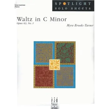 Hal Leonard Corporation Waltz in C Minor, Op. 63, No. 1