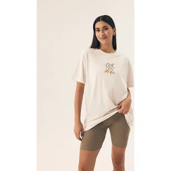 Pánské pyžamo Henderson Dámské pyžamo 42685 Naranja S-2XL krém L