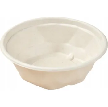 Jednorázové nádobí EKO miska z cukrové třtiny 650 ml 50 Ks
