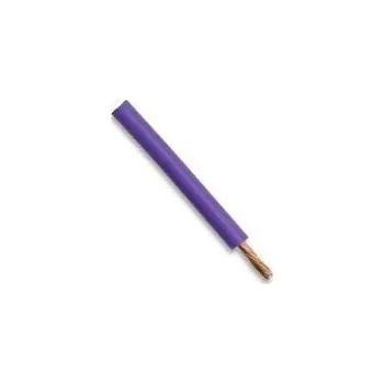 elektrický kabel NKT CYA 1 (V05V-K) Propojovací laněný vodič Barva: fialová