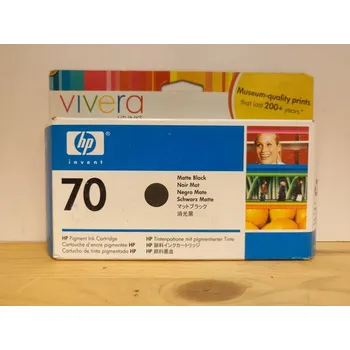 C9448A, HP 70 originální inkoustová náplň Matte Black 130ml, po expiraci se zárukou