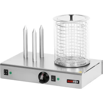 Hotdogovač Hot dog 3 trny + nádoba Redfox HD 03 N