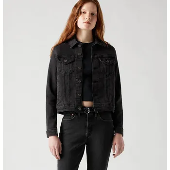 Dámská casual bunda LEVI'S® ORIGINAL TRUCKER JACKET - Dámská džínová bunda 29945-0070 Černá XL
