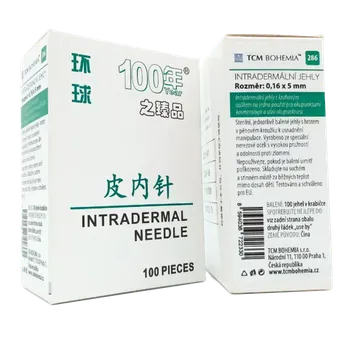 Jehla na akupunkturu Intradermální Akupunkturní Jehly - 0,16mm x 5mm