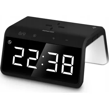 Hodiny Budík Sencor černý, 14,1 cm