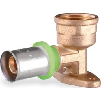 Fitinka Easy EASY+ 813 nástěnka 26x3/4", jednoduchá, s vnitřním závitem, lisovací, voda, mosaz