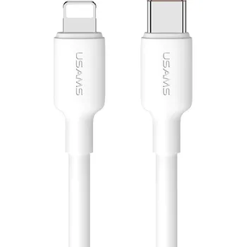 Datový kabel Kabel P4Y USB typ C - Apple Lightning 1 m bílý