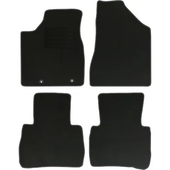 autokoberec Velurové autokoberce s upevněním v sadě Edecor
