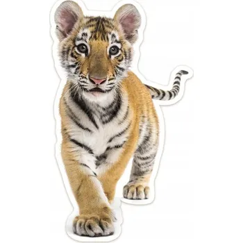 Obraz Samolepka na zeď a nábytek Tygřík pro děti 34x59 Wall Snuggles, silná 4mm
