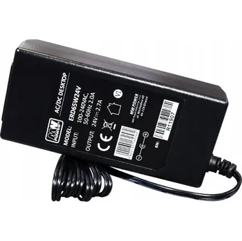 IP kamera Spínaný zdroj MW Power ERD65W 24V 2.7A pro LED systémy a monitory