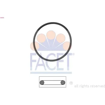 Motor automobilu Těsnění, pouzdro termostatu FACET 7.9575