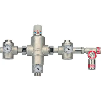 Směšovací termostat RIVER Ekosystem 1/2 s cirkulačním okruhem R3000 DN15