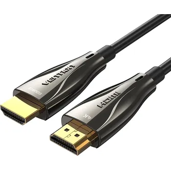Kabel Video kabel Vention Optical HDMI 2.0 Cable 20M Black Zinc Alloy Type