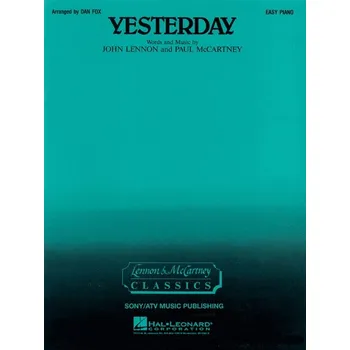 Hal Leonard Corporation The Beatles - Yesterday