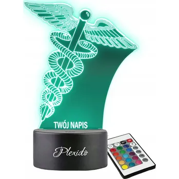 Lampička Plexido vícebarevná Noční lampa