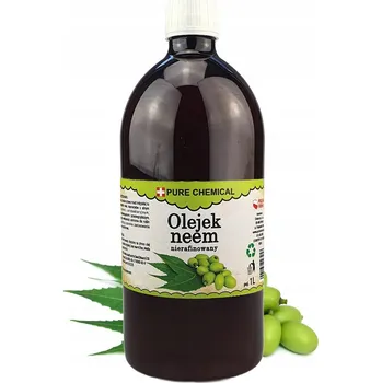 Tělový olej Přípravek na ochranu rostlin Pure Chemical neemový olej organický 1 l