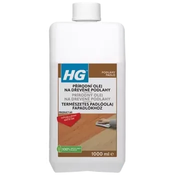 Olej na dřevo HG přírodní olej na dřevěné podlahy 1L