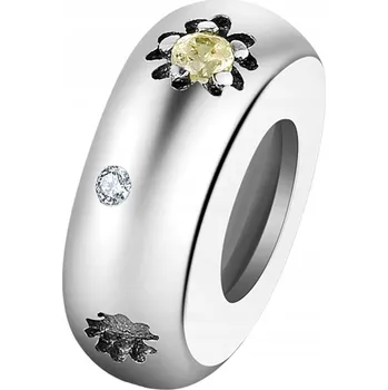 Přívěsek Korálky Stříbro 925 Stoper Kytičky