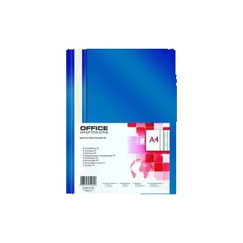 Office Products rychlovazač, A4, PP, 100/170 µm, tmavě modrý
