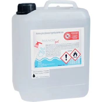 Dezinfekce Gel na dezinfekci rukou MPD Manox 5 l