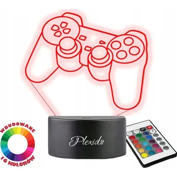 Lampička Plexido vícebarevná Noční lampa