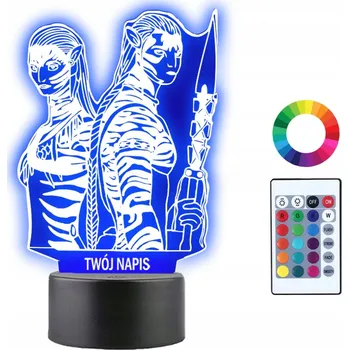 Lampička Plexido vícebarevná Noční lampa