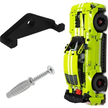 Věšák Ford Mustang Shelby GT500 - 42138 - DRŽÁK NA ZEĎ věšák pro LEGO TECHNIC