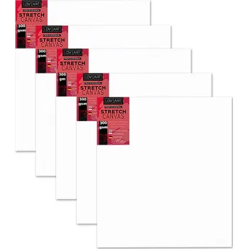 Malířské plátno Malířské Plátno malířské bavlněné plátno LOVEART 18x24 cm Sada na malování