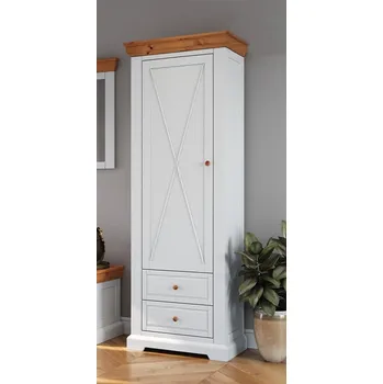 Knihovna Kvalitní bílá skřínka v Provence stlylu