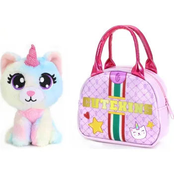 plyšák Funville CuteKins mini zvířátka koťátko jednorožec