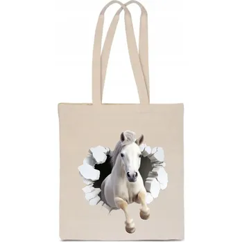 Nákupní taška Nákupní taška PoStar béžová bavlna