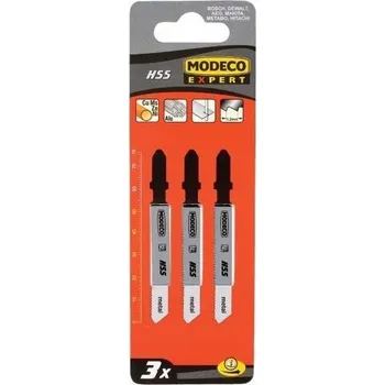 Pilový plátek Pilový Pilový List ve tvaru T (T) pro přímočaré pily Modeco