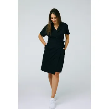 Dámské šaty Lékařské Šaty SpaWear černé XS