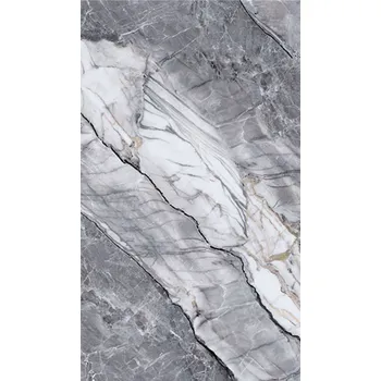 Obklad ALFIstyle Grey Marble 290 x 122 x 0,3 cm 1 ks