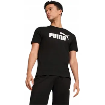 Pánské tričko PUMA PÁNSKÉ TRIČKO ESS NO. 1 LOGO TEE PUMA ČERNÉ vel.XXL