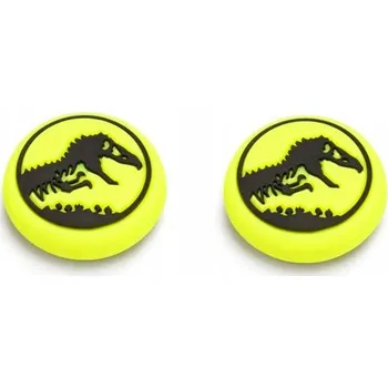 Herní ovladač GUMOVÉ NÁSTAVCE / KRYTKY NA ANALOGOVÉ PÁČKY ovladače PS4 PS5 XBOX ONE NS PRO SERIES JURASSIC PARK 2ks