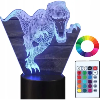 Lampička Plexido vícebarevná Noční lampa