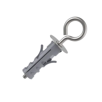 Hmoždinka Hmoždinka plastová s kuželem HPK-O s okem M4, 8x40 mm, polyamid