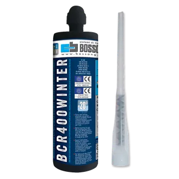 Průmyslové lepidlo Chemická kotva Bossong BCR V-PLUS zimní - 400ml