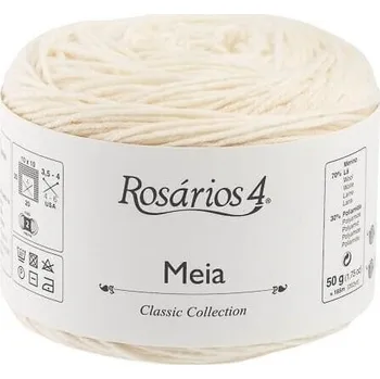Příze Rosários 4 Meia 05 Pearl Pletací příze