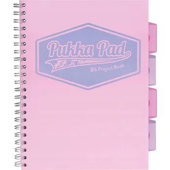 Blok Kroužkový Blok Pukka Pad B5 Project Book, 100 listů, čtvereček,