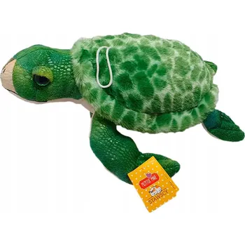 plyšák ZELENÁ PLYŠOVÁ MOŘSKÁ ŽELVA plyšák plyšový mazlíček přítulníček 40 cm