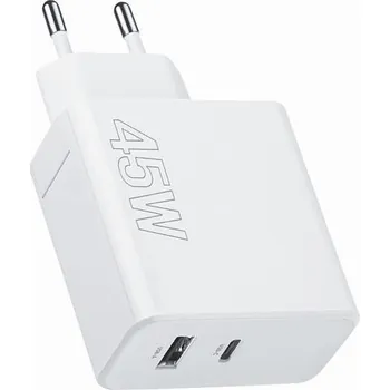 Rychlá nabíječka 45W samotná kostka 2 vstupy pro Motorola Edge 50 Neo 5G